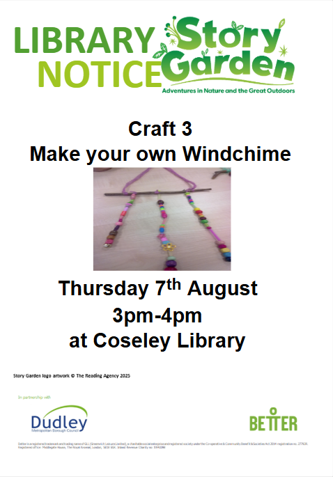 Coseley Library - Windchime Craft